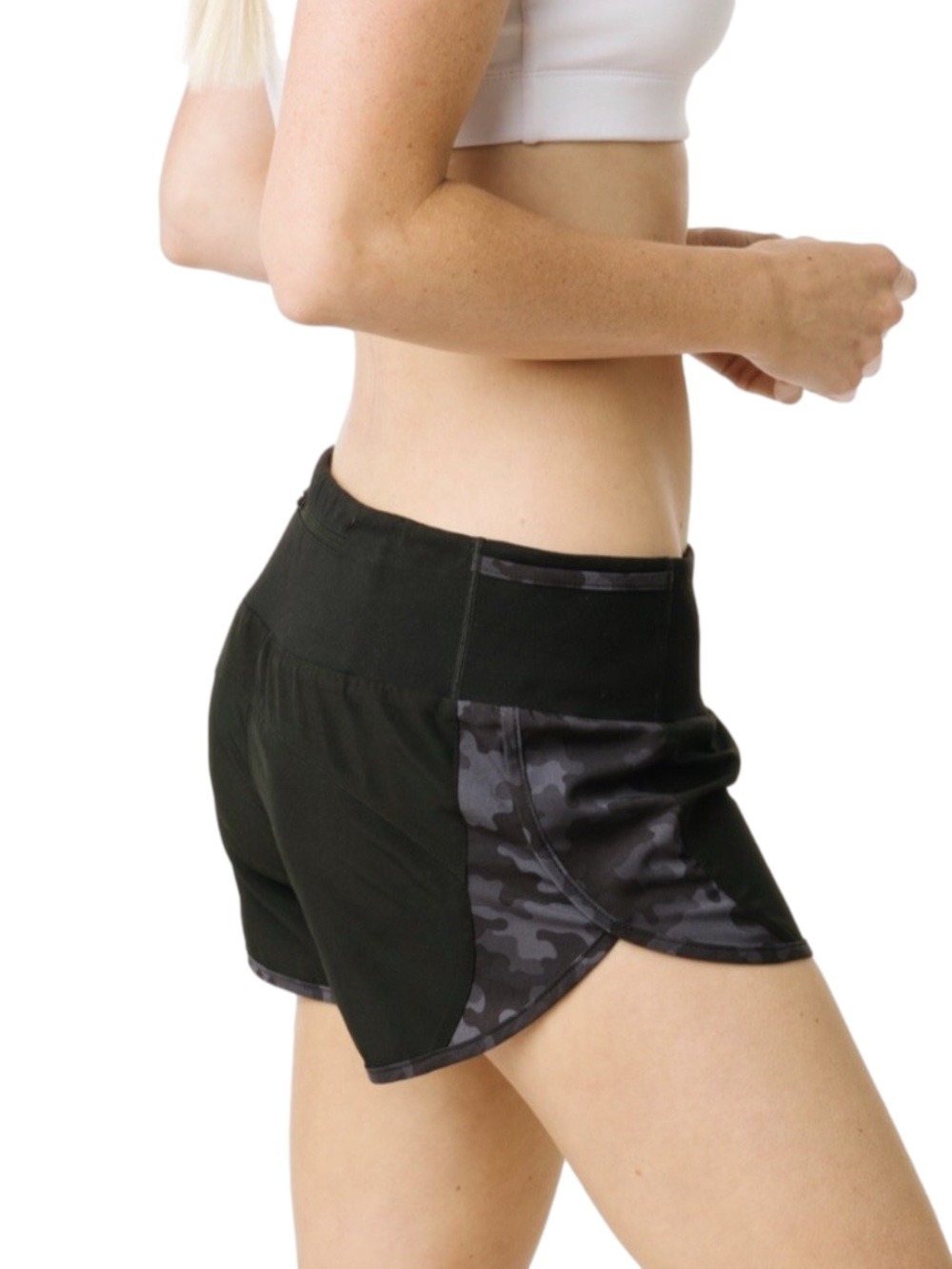 ZYIA ‘Camo 5 Star’ Athletic Shorts